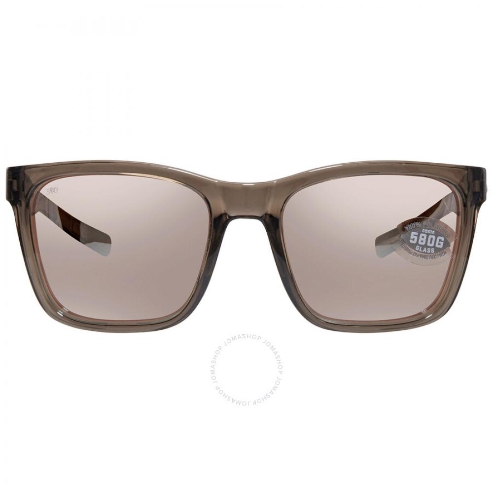 

Costa Del Mar Panga Copper Silver Mirror Polarized Glass Ladies sunGlasses Pag 258 Oscglp 56 6s9037 903718 56