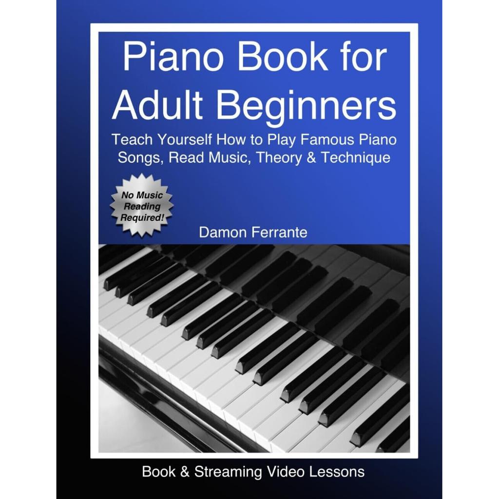 Piano Book for Adult Beginners Paperback UKN62