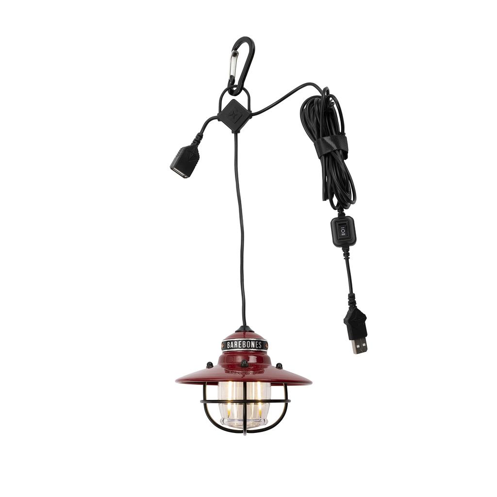 BAREBONES Edison Pendant Light LED Red Japanese [Official Distributor]