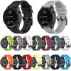 REYDA Silicone Band Compatible for Garmin Fenix 8 43mm, 20mm Quick Fit Watch Band Soft Breathable Silicone Bracelet Sport Wristband Replacement Band