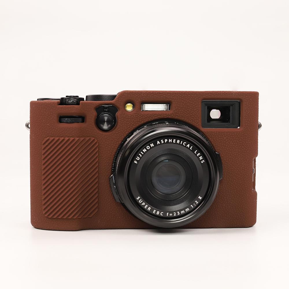 X100VI Weiche Silikon-Schutzhülle für Kameragehäuse für Fujifilm X100VI Gummiabdeckung Skin