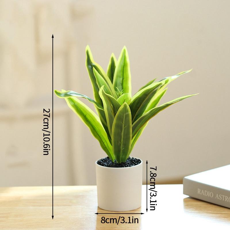 Plantas Artificiales de Plástico Bonsái Árbol Pequeño Simulación Maceta Mesa Adornos Maceta Arreglo Jardín de Flores Decoración Mesa Hogar