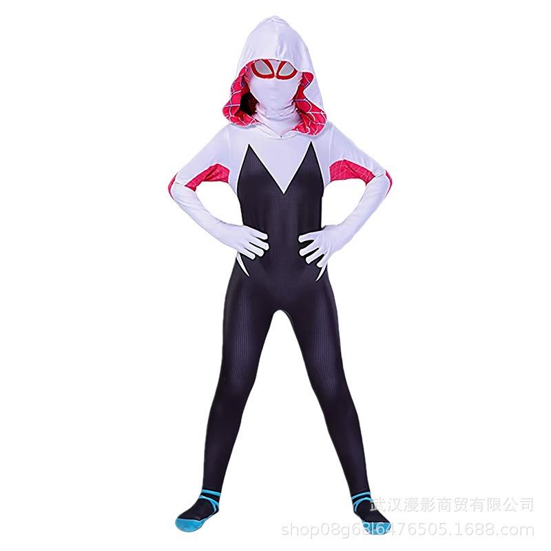 Halloween Spider-Man Tights Miles onesie superhero expedition costume cosplay