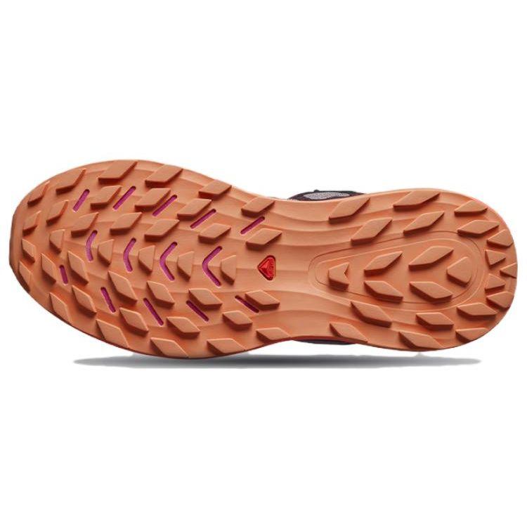 Salomon Ultra Glide 2 Comfortable Traction Lightweight Low-Top Trail Running Shoes Women sneaker Gray Brown 473864