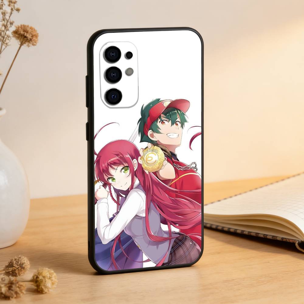 

The Devil is a Part-Timer_ Phone Case Black Silicone Soft For Samsung S25,S24,S21,S22,S23,S30,Ultra,S20,Plus,Fe,Lite Samsung S24
