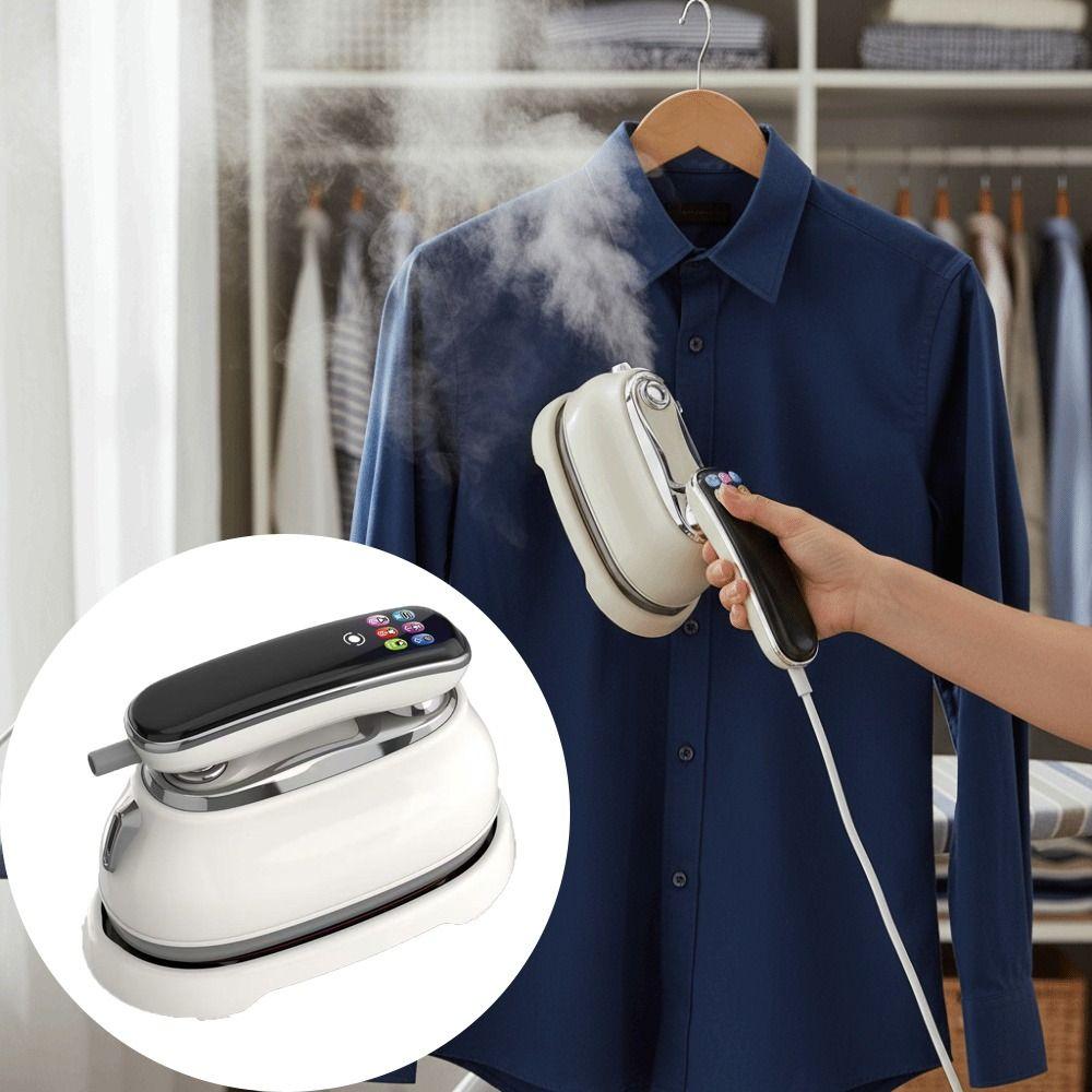 Handheld Steam Iron Portable Travel Steamer Iron 2-In-1 Steamer  For Clothes