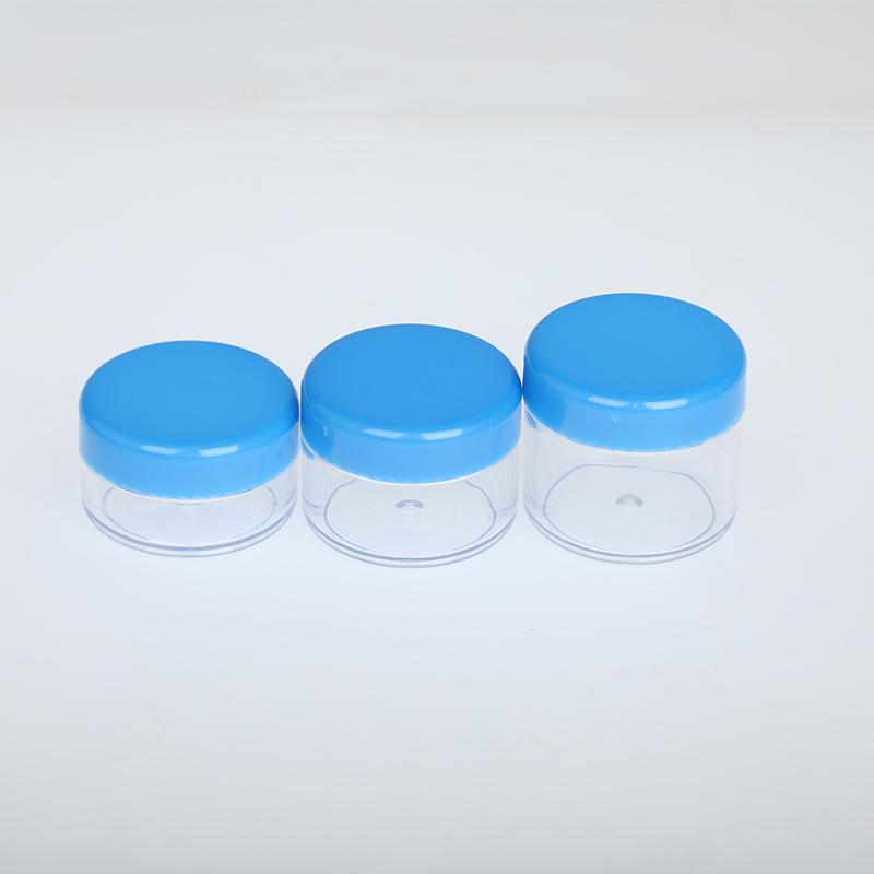Portable Skincare Dispenser Set: Cosmetic Bottle & Cream Jar with Lid