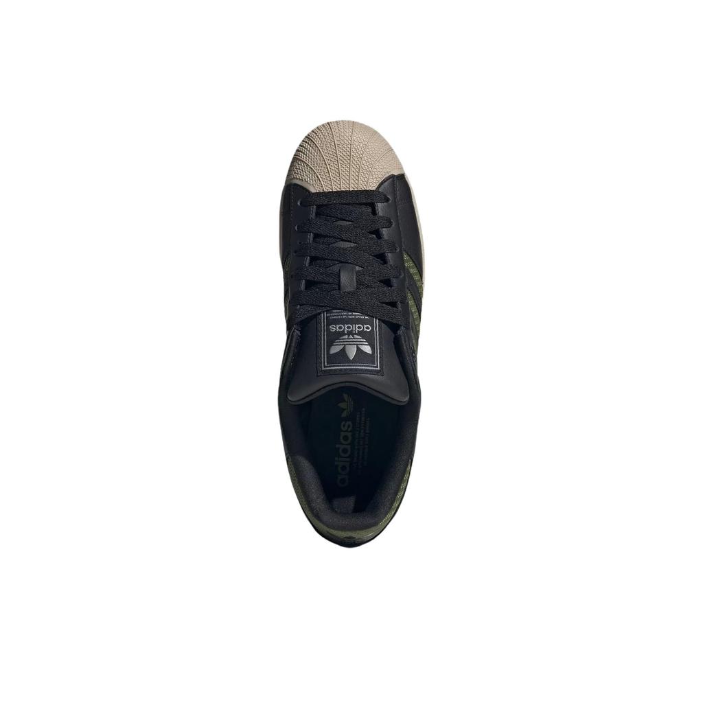 adidas Superstar 2 Tech Olivově béžové Unisex tenisky Zelené Jádro-Černé JQ3182