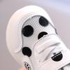 Zapatos para niños Primavera Verano niñas bebés niños suela suave zapatos deportivos sólidos estampado antideslizante dibujos animados Casual malla zapatos planos iluminados
