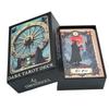 Dark Tarot Cards Set, Gothic Arcana Journey Classic Theme Deck, 78 Cards 13x9cm, Fortune-Telling & Divination Game