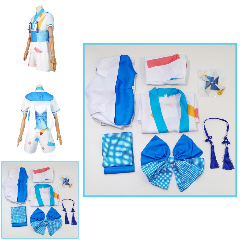 Ensemble Stars Nito Nazuna Cosplay Costume With Polyester Blend For Halloween Themed Party Dress Up