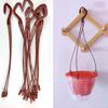 Support de Pot de Fleurs en Plastique Support Suspendu pour Pot de Plantes Crochets de Pot de Jardin Panier Suspendu pour la Maison Décoration de Balcon 24/36cm