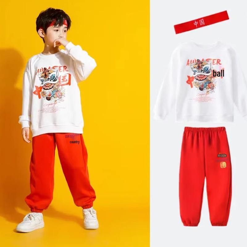 Children’s Day Chinese Style Performance and Choir Costume for Elementary Sports and Cheerleading