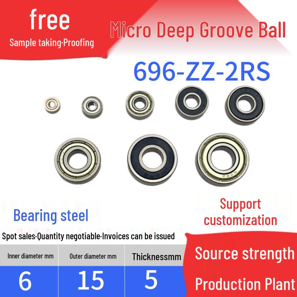 

Miniature Bearings 692-699Z for Toys and Idler Applications