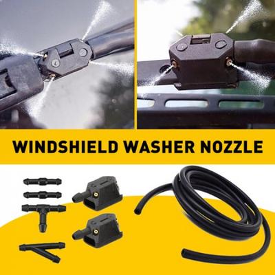For Mercedes-Benz Sprinter 2500 2PCS 3500 Windshield Washer Nozzle Wiper 2m Hose