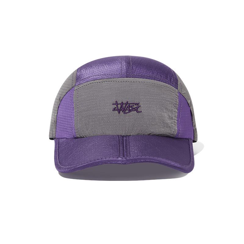 Baseball cap Foldable brim Outdoor quick-drying visor Mesh sun hat Sports cap Parent-child peaked cap Tide