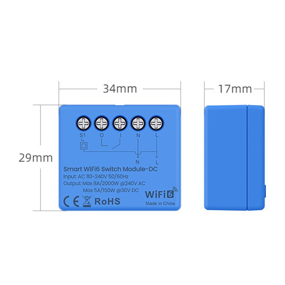 For SmartLife WiFi Light Switch with Mobile App Control Voice Activation and Remote Access for Convenient Lighting