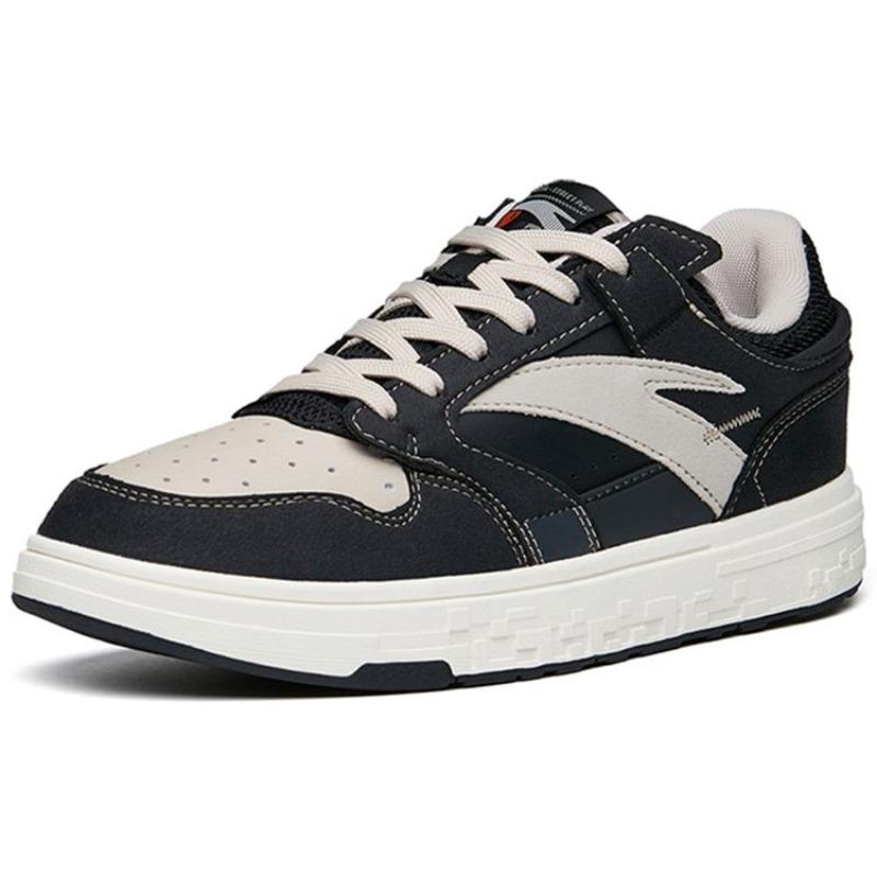 Anta Jiewan Fanshi Women Low Top Skate Shoes Black Grey 122228050S-1