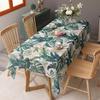 Floral Print Tablecloth Table Decoration Tableware Party Supplies Indoor and Outdoor Tablecloth Reusable/Tablecloth