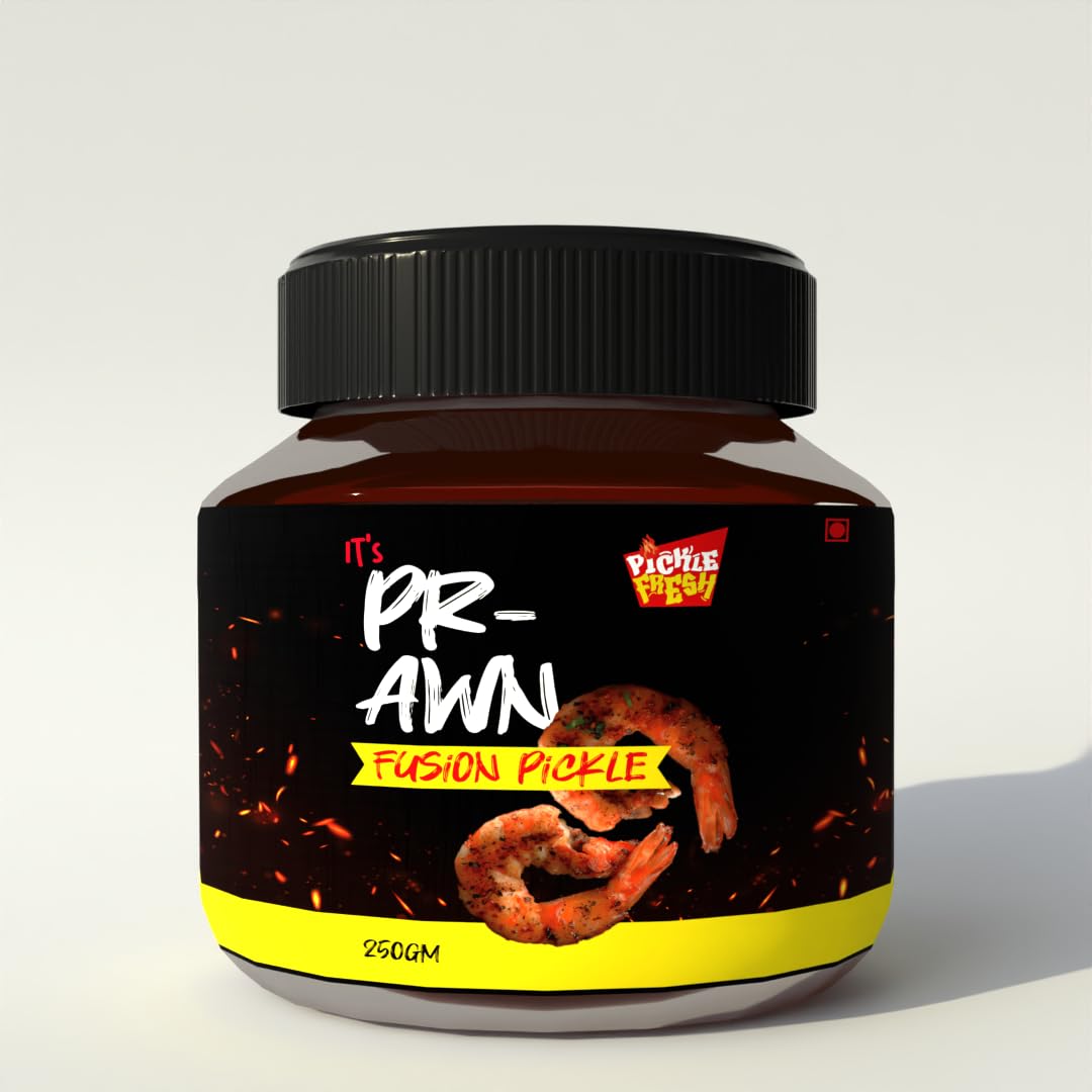 PICKLE FRESH Prawn Pickle | Traditional Flavor | 250g | No Preservatives | No Artificial Colors