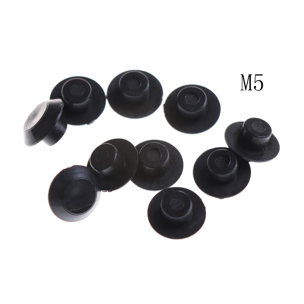 

10Pcs Hex Socket Allen Bolt Screw Nut Hexagon Head Cover Cap Protector M4 M5 M6 M8 M10 M12 For Against Dust And Dirt