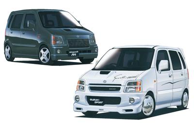 Fujimi Model Inch Up Series Suzuki Wagon R Suzuki Sports 1/24 No.45 RR/RR ID-45