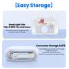 100W Retractable Type C To Type C Cable PD Fast Charging Phone Cable For Iphone 15 16 Samsung Notebook USB C Data Cable Wire