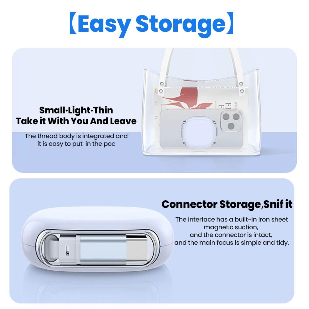 100W Retractable Type C To Type C Cable PD Fast Charging Phone Cable For Iphone 15 16 Samsung Notebook USB C Data Cable Wire