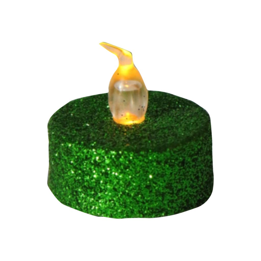 LED Flameless Candle with Yellow Flickering Light and - for Home Decor