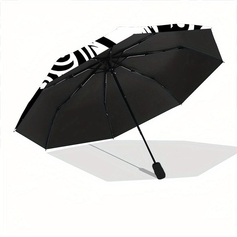 1pc Gorilla Face Artwork Automatic Open/close Folding Umbrella, Compact Portable Travel Umbrella, Durable Construction yy250809056