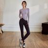 Pantaloni da Yoga a Vita Alta Peach Lift Senza Cuciture Migliorati per Donna - Leggings Elastici, Asciugatura Rapida per Fitness e Corsa