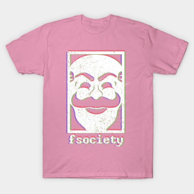 T Shirt damski F Society Harajuku Print Kawaii Tshirt Letnia koszulka damska z krótkim rękawem Top Tee