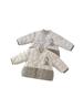 Giacca in Cotone con Elefantino Coreano e Musica Dinosauro per Neonati - Capo d'Abbigliamento Spesso per Bambini Piccoli Autunno/Inverno