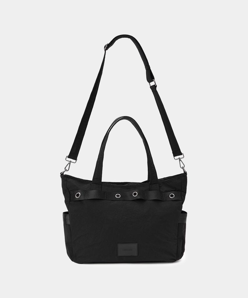 Maison Mined Two-Way Shoulder Bag Black