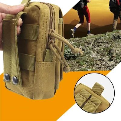 Tactical Molle Pouch Waist Bag Outdoor Men Edc Tool Bag Utility Gadget Organizer Vest Pack Purse Mobile Phone Case