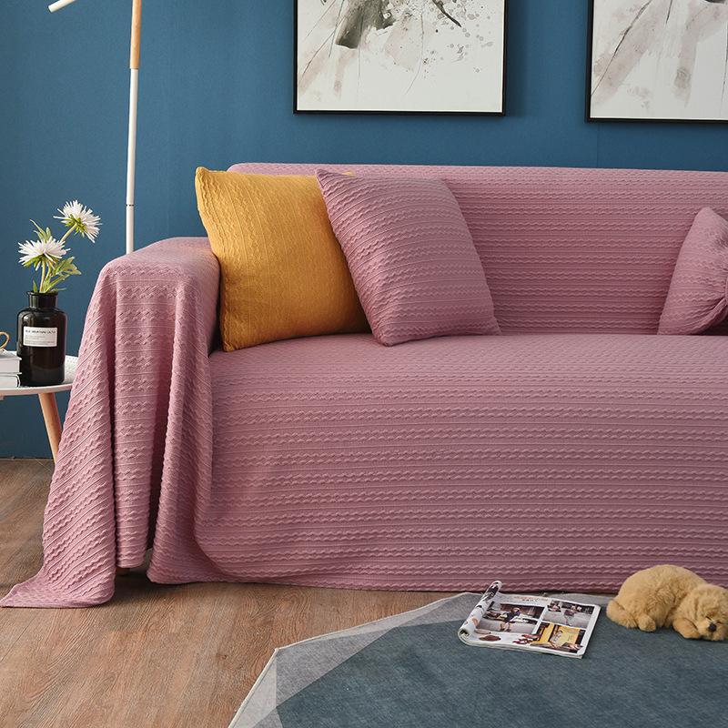 Sofa Cover Sofa Full Cover Cloth Four Seasons Sofa Cover Towel Wool Sofa Cushion