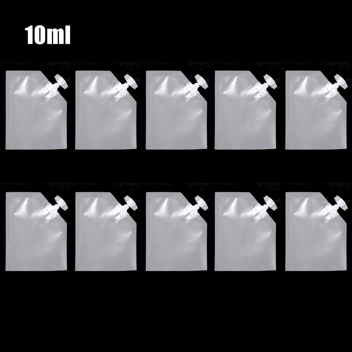 

Squeezable Space Saving Cosmetic Containers Refillable Pouches Spray Bottles Liquid Dispenser 10ml