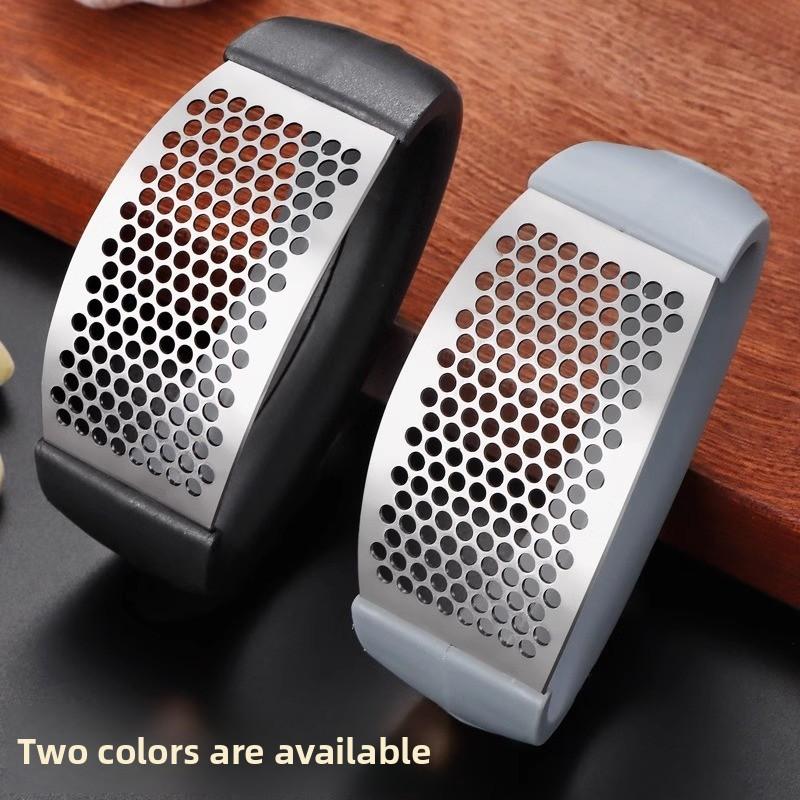 Новая ручная круглая давилка для чеснока, ручная давилка для чеснока, бытовой кухонный инструмент для чеснока