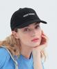 WHEN YOU MOVE Nylon Logo Embroidered Ball Cap Black