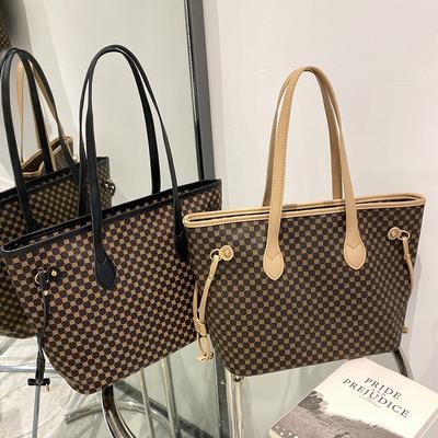 Bolsa tote feminina 2025bolsas femininas moda simples bolsa de mamãe estilo estrangeiro tendência bolsa de compras versátil