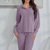 Women's Autumn/Winter Casual Pajama Set - Fashionable, Comfortable, Long Sleeve & Pants