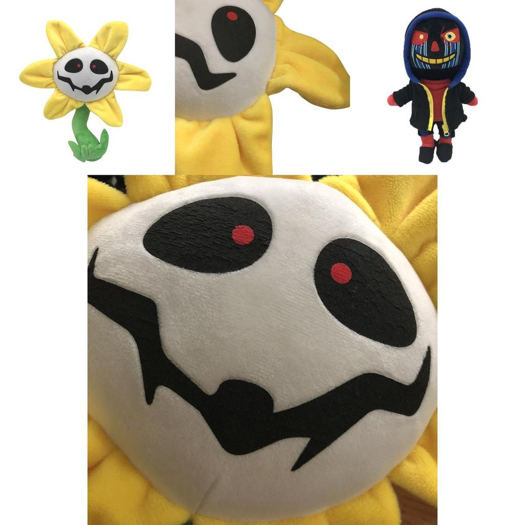 Deltarune Undertale Zombies Boss Flower Plüschfigur, weiche und farbenfrohe Stoffpuppe für Fans
