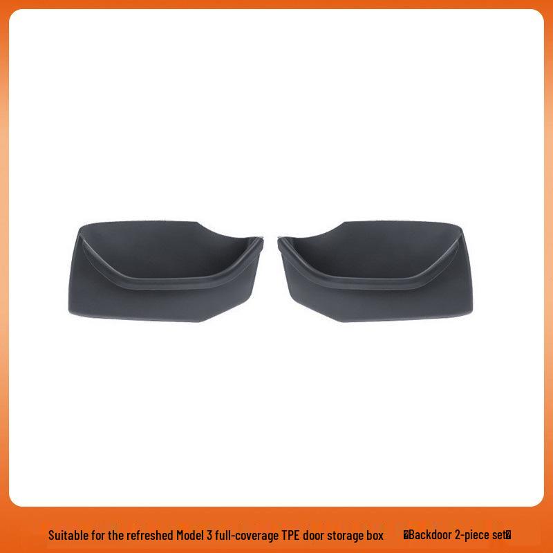 Model 3 Door Storage Box Mat for Tesla - TPE Material