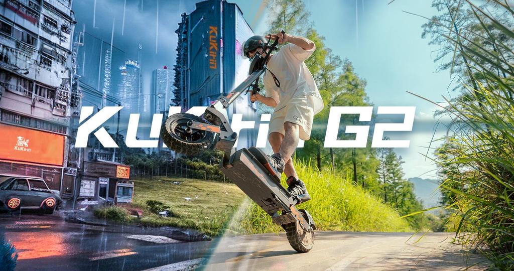 Elektroroller Kukirin G2 10" 800W Motor Höchstgeschwindigkeit 45KM/h Elektroroller für Erwachsene 48V 15.6AH Reichweite 55KM Last 120Kg Neu
