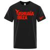 Camiseta 100% Algodão Nova 2026 Unissex Estampa Logo Ushuaia Ibiza Cor Lisa Gola Redonda Manga Curta Camiseta Respirável