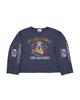 KASUAL MANUAL Rocket Pigment T-Shirt Navy