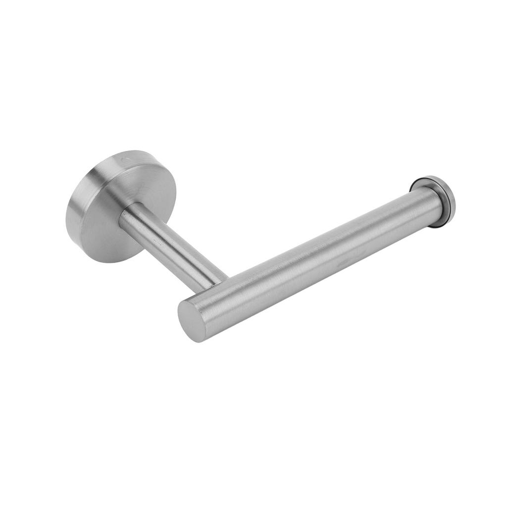 Bathroom Accessories Set Stainless Steel Wall Mounted Towel Bar Set with Toilet Paper Holder 2 Hooks for Home Bathroom