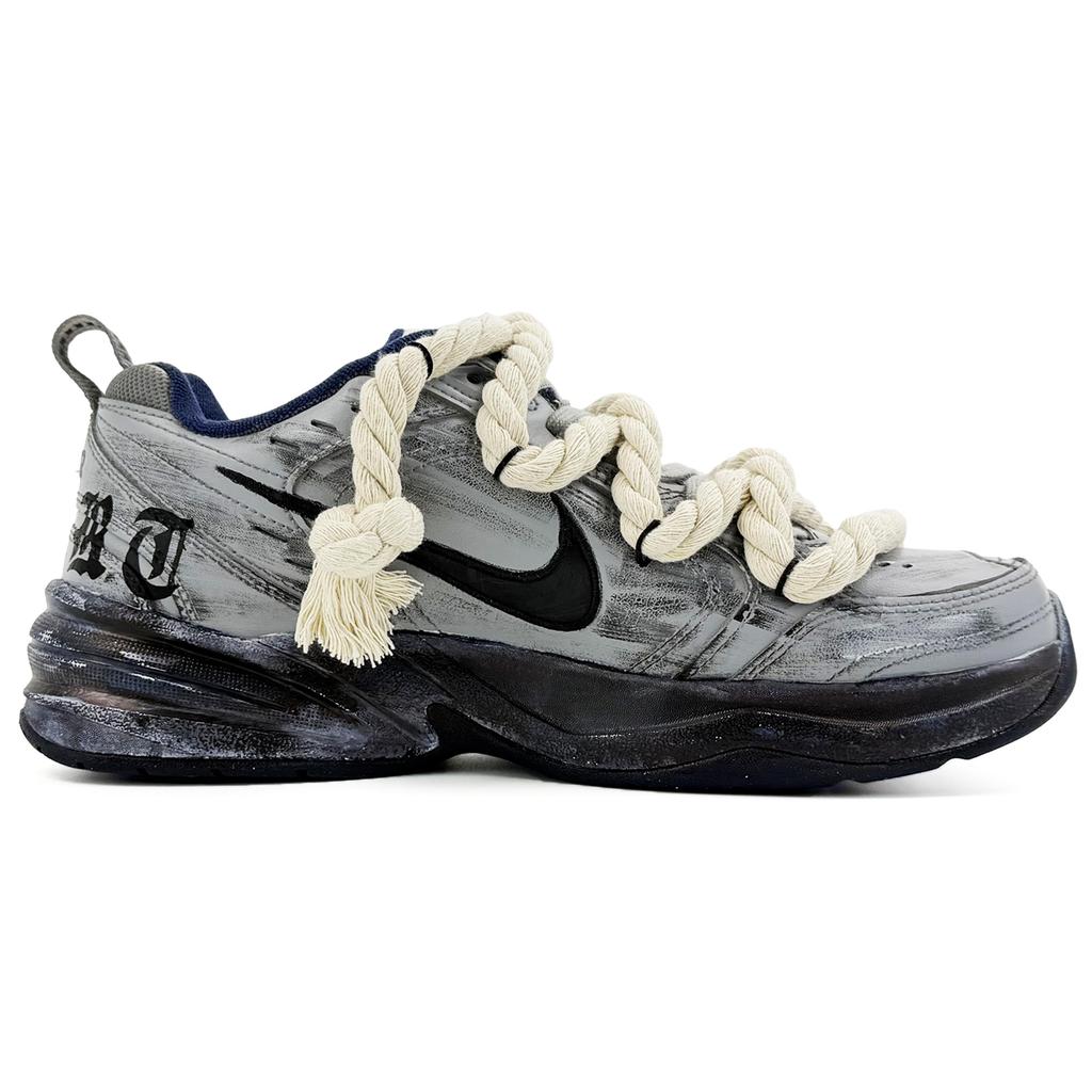 Nike Air Monarch 4 Suixin, Hemp Rope Gothic Cushioning Abrasion Resistant Cushioning, Wear Resistant Low top 415445-102(Team45-)
