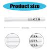 10 Pieces White Markers Waterproof Paint Pens Permanent Markers Marker Pens Oil-based Markers for Tire Metal Glass