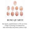 Reiki Crystal Products Rose Quartz Karuna Reiki Set 9 pc Pink Crystal Set for Reiki Healing